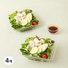 은성파머스 통계란 & 닭가슴살 샐러드, 215g, 4개