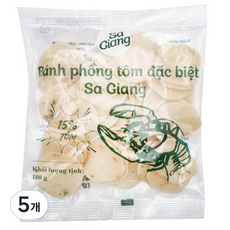 Sa Giang 蝦片, 5個, 100g
