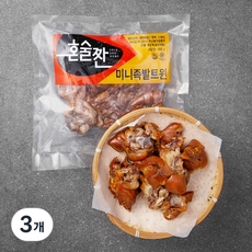 혼술짠 미니 족발 트윈, 500g, 3개