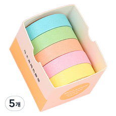 Like Zone 手帳紙膠帶, 5個, F款