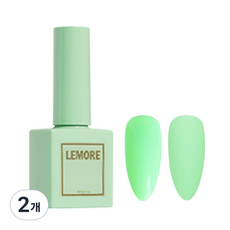 Lemore 彩色凝膠, LG07 萊姆, 10ml, 2個
