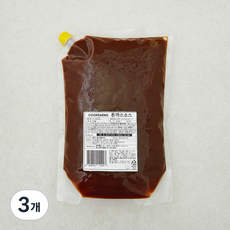 쿡생 돈까스소스, 2kg, 3개