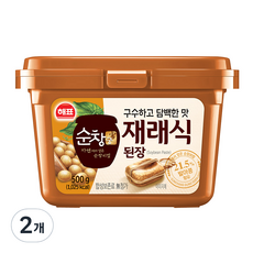 순창궁 재래식 된장, 500g, 2개