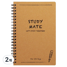 陽地社 Study Mate 筆記本, 2個, 隨機出貨