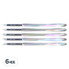 Jello Jello 美甲矽膠粉刷魔法工具 5種組, 全息圖, 6組