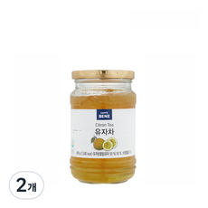 CAFFE BENE 咖啡伴 韓式柚子茶, 2罐, 480g