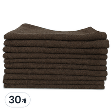 Draw Life 營業用加厚棉質咖啡廳抹布 栗色, 30個