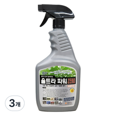 ONESHOTSOLV KOREA 超強力清潔劑, 3個, 1000ml
