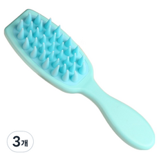 Monglico 日常頭皮按摩器, 3個, 薄荷綠