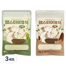 허니팜 햄찌맘마 이유식 곡물 + 브로콜리 2p 세트, 3세트