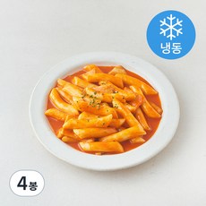 쿡생 딱좋은 1인분 로제떡볶이 (냉동), 4봉, 310g