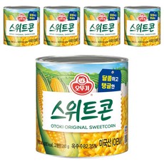 오뚜기 스위트콘 통조림, 340g, 5개