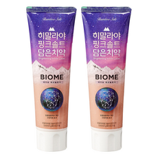 BAMBOO SALT 竹鹽 喜馬拉雅粉晶鹽牙膏 BIOME雙效, 100g, 2條