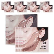 id PLACOSMETICS 愛德愛麗 Face Fit耳掛式V型緊緻面膜 V3, 20片, 1片