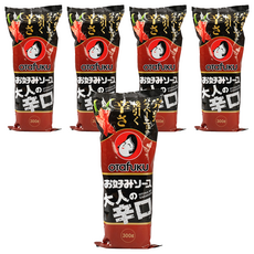 OTafUKU 大阪燒醬 辣味, 5個, 300g