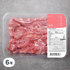 돈마루한돈 등심꽃살 구이용 (냉장), 1kg, 6개