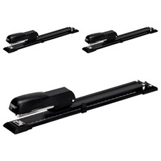 Rapid 長臂騎馬釘裝訂釘書機 E15, 單一顏色, 3個