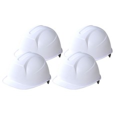 DONGMYUNG 建築工地 營建現場 頭部保護安全帽 新款頭盔型 白色, 4個