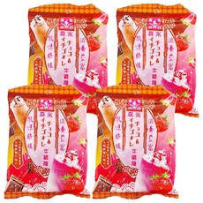 MORINAGA 森永 巧莓歐蕾牛奶糖, 風味絕佳 營養豐富, 90g, 4袋