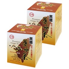 台糖黑糖薑母茶, 特選老薑母汁, 薑味濃郁, 冬季必備, 20g, 10包, 2盒