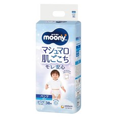 滿意寶寶日本版 超薄褲型尿布 男童 12~22kg, XL, 38片