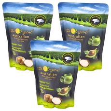 Macadamias Australia 澳洲頂級夏威夷果 原味 225g, 3包