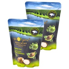 Macadamias Australia 澳洲頂級夏威夷果 原味 225g, 2包