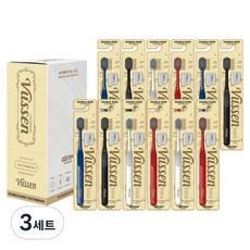 뷰센 더블와이드 칫솔, 12개입, 3개
