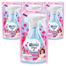 febreze 風倍清 Downy 四月香氛 織物除臭劑 補充包, 320ml, 4個