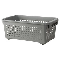 SHIMOYAMA 移動式可層疊萬用收納洗衣籃, 灰綠色