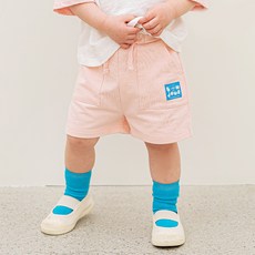 삠뽀요 아동용 통기성 버터 포켓 팬츠