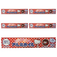 Kitty 鋁箔紙, 20cm x 3m, 0.3 x 12m, 5捲