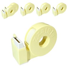 ZzalRio 兒童安全便攜式膠帶座, 6個, 香蕉黃