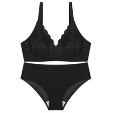 I&B 優質舒緩蕾絲無痕內衣褲組