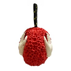 Petopia 拍拖皮婭 寵物天然橡膠超耐咬玩具 耐磨抗撕裂 一體成形, 珊瑚, 1個