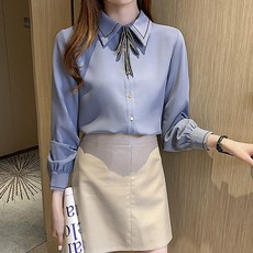 LUNA GIRL 里邁特綁帶襯衫