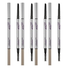 미샤 울트라 파워프루프 브로우 슬림 펜슬 0.09g, 4개, 라이트 브라운