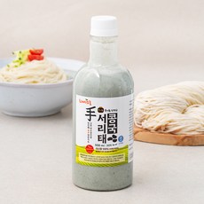 프레시오늘 신선냉장 껍질째 손수 영양가득 파주장단콩 서리태콩국수 생소면 밀키트, 673g, 1개