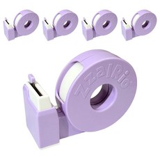 ZzalRio 兒童安全便攜式膠帶座, 5個, 薰衣草紫