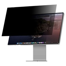 TEMBBAL 可拆卸式防窺抗藍光螢幕保護膜 24D, 1個, 黑色