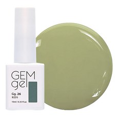 아이빛 네일아트 젬젤 컬러 젤네일, 26회연두, 10ml, 1개