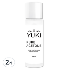 YUKI 純丙酮, 100ml, 2個