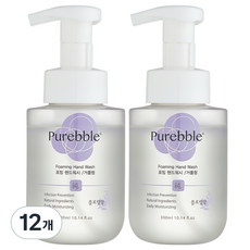 純泡沫泡沫洗手液紫色 300ml, 花香, 12瓶