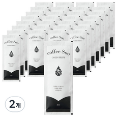 커피수 콜드브루 더치커피 원액, 30ml, 100개입, 2세트
