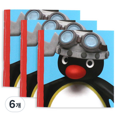 Flyingwhales Pingu 迷你筆記本, 發明家, 6個, 1張