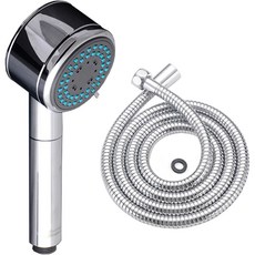 American Standard 美標 兩段式蓮蓬頭+不鏽鋼蓮蓬頭軟管 2m, 1組, 單色