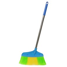 월드크린 블루링 스텐 타이탄비 빗자루, 1개, 랜덤발송