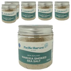 Pacific Harvest 紐西蘭天然麥蘆卡煙燻海鹽, 100g, 6罐
