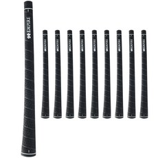 EMPIRE 女性用鐵桿高爾夫握把 G63822W 10入, 黑色, 1套