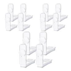 床單扣 白色 4入/組 尺寸長10cm x 寬2.8cm x 高9.5cm